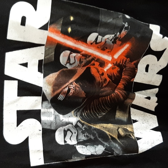 Star wars tee shirt, black, mens large. - Picture 2 of 3